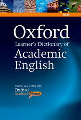 Oxford Learner's Dictionary of Academic English + CD-ROM