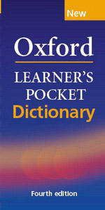 Oxford Learner's Pocket Dictionary 4th Edition