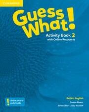 Guess What! 2 Activity Book with Online Resources - Pracovný zošit