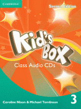 Kid's Box 2nd.Edition 3 Class Audio CDs