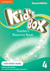 Kid's Box 2nd.Edition 4 Teacher's Resource Book with Online Audio