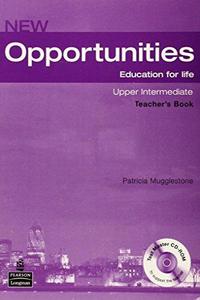 Opportunities New Upper-intermediate Teacher's Book with Test Master CD-ROM